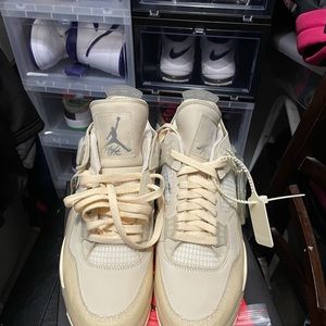 Air Jordan 4 Off-White Size 12w/10.5m